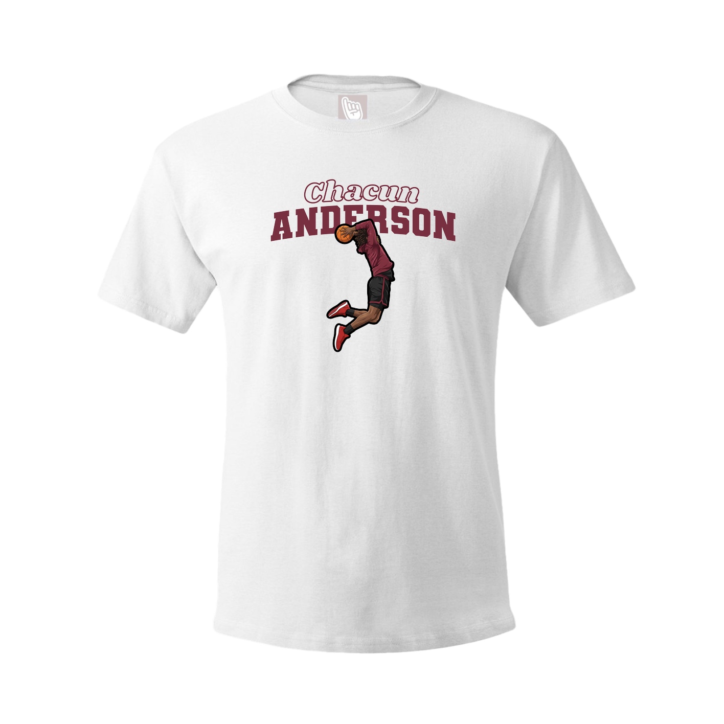 Tee — Name Arch in White