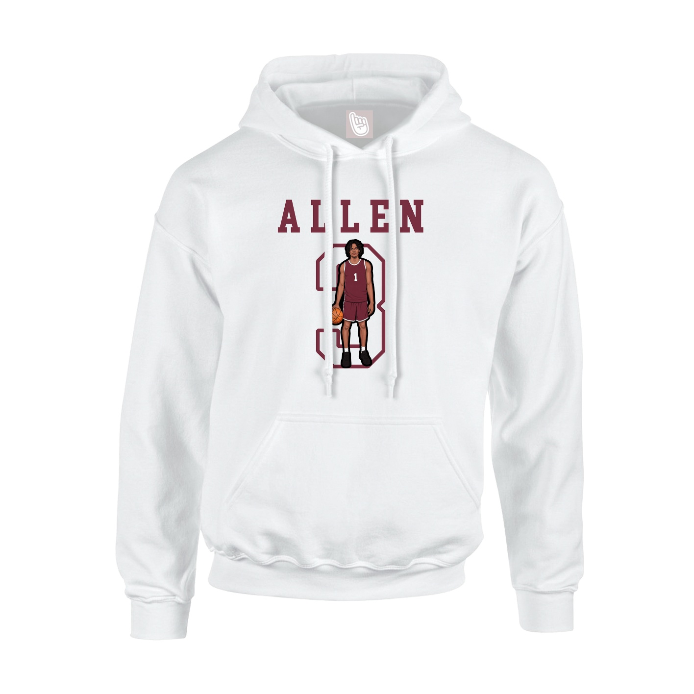 Youth Hoodie — Shirsey in White
