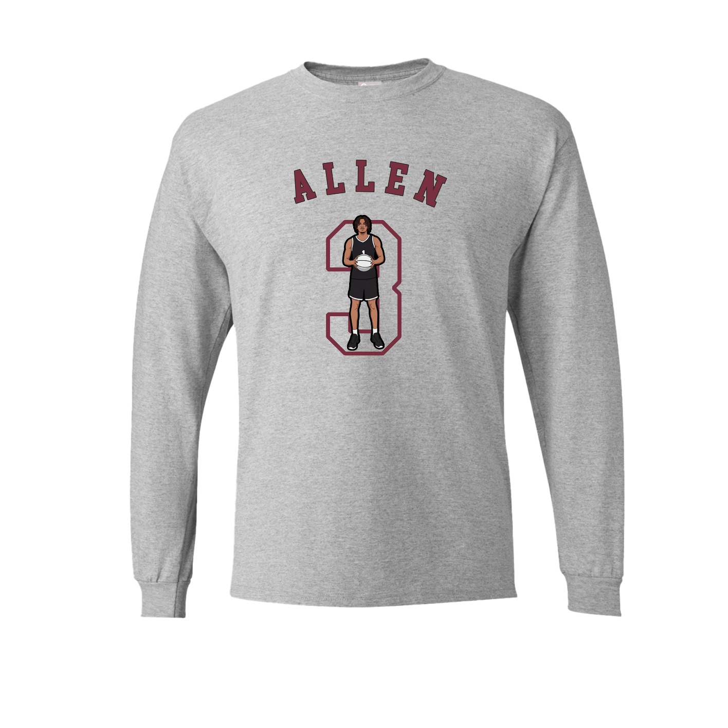 Long Sleeve Tee — Shirsey Arch in Grey
