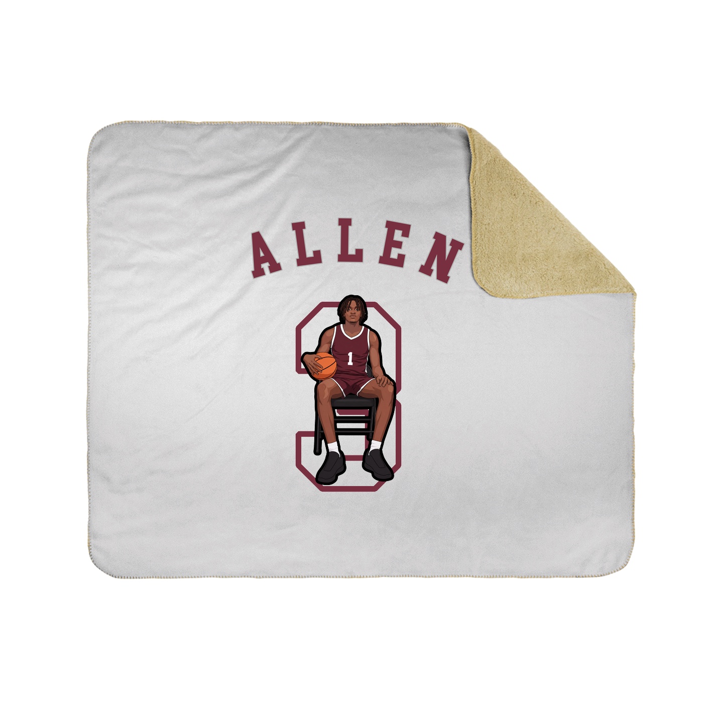 Throw Blanket — Shirsey Arch in White