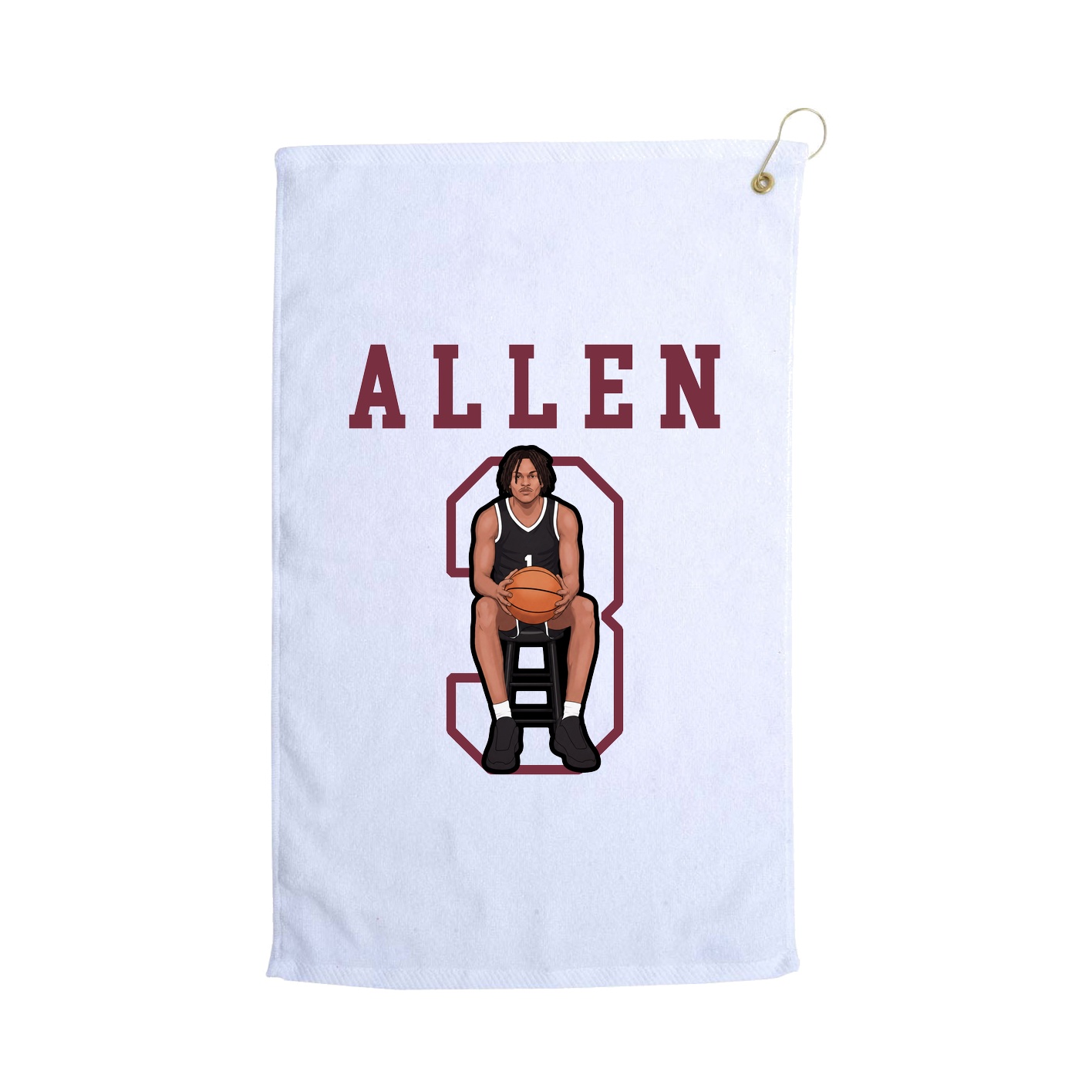 Golf Towel — Shirsey in White