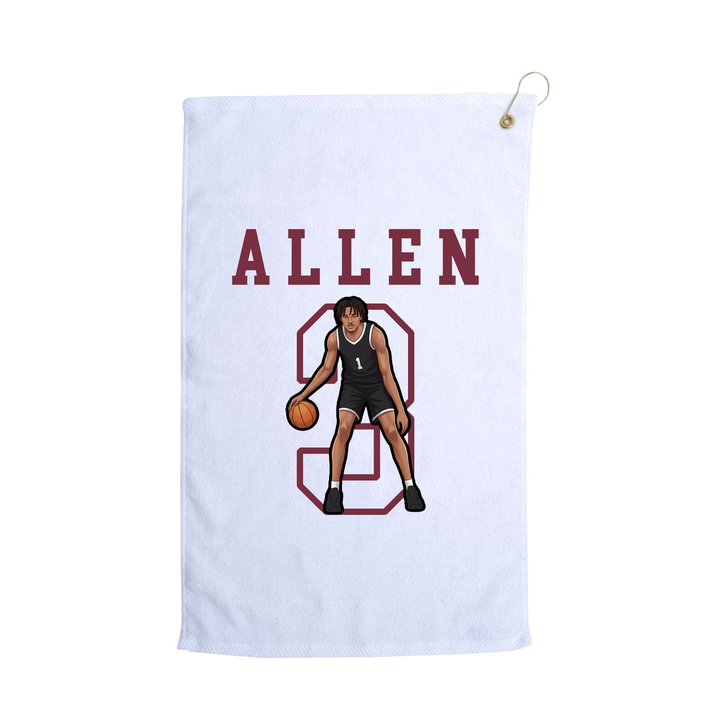 Golf Towel — Shirsey in White