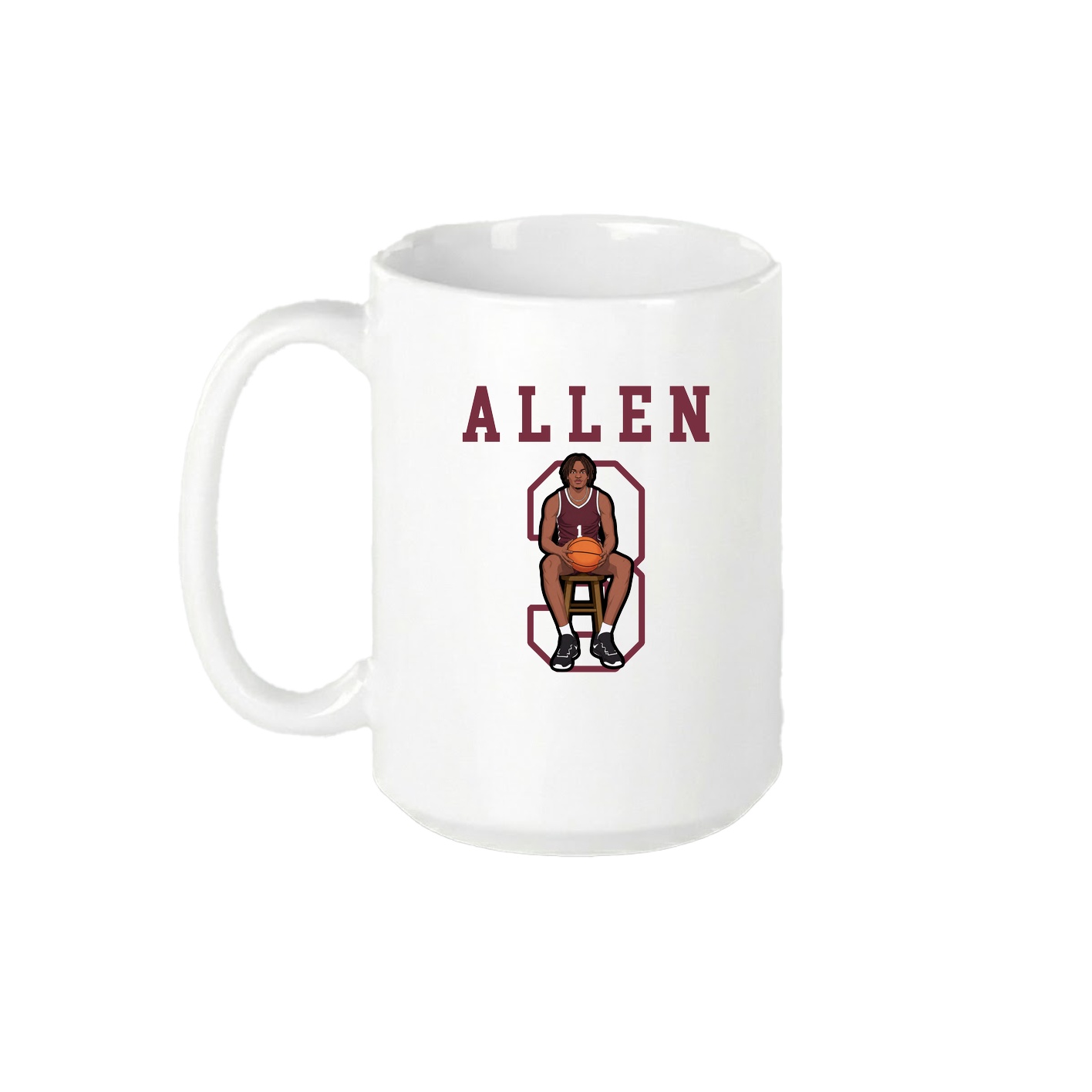 15oz Coffee Mug — Shirsey in White
