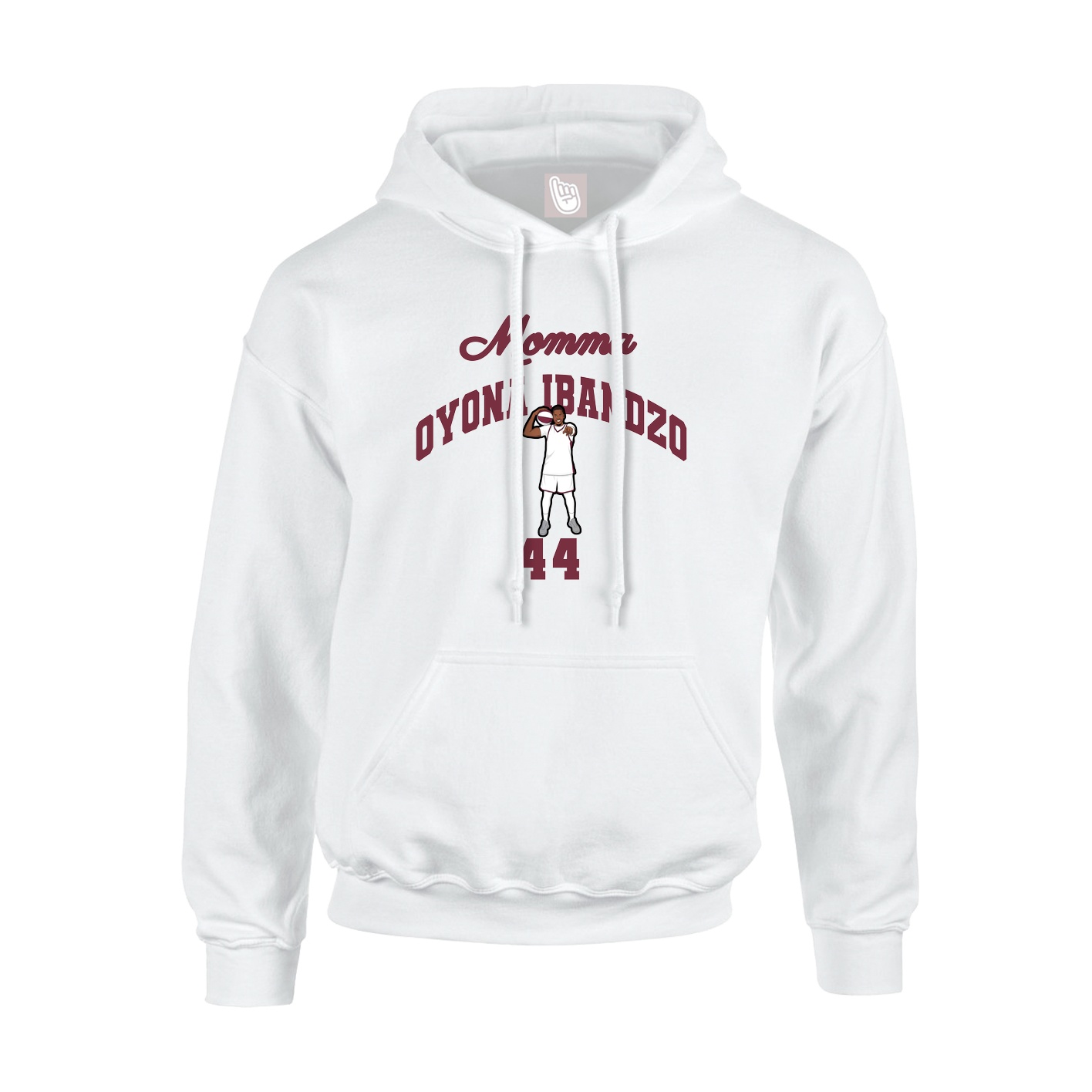 Hoodie — Mothers Day Arch in White