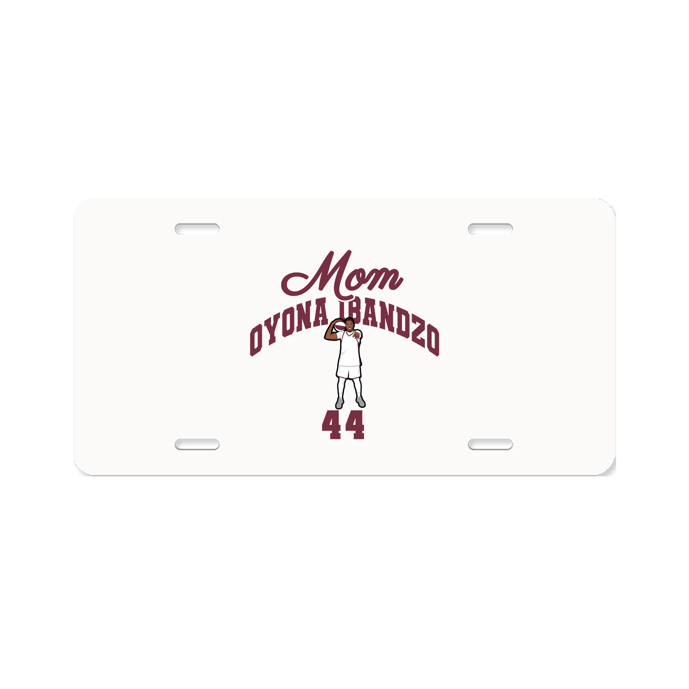 License Plate — Mothers Day Arch in Classic