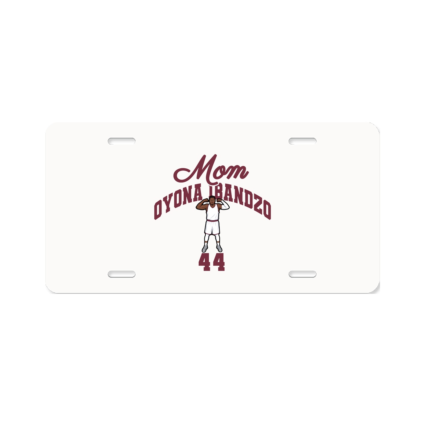 License Plate — Mothers Day Arch in Classic