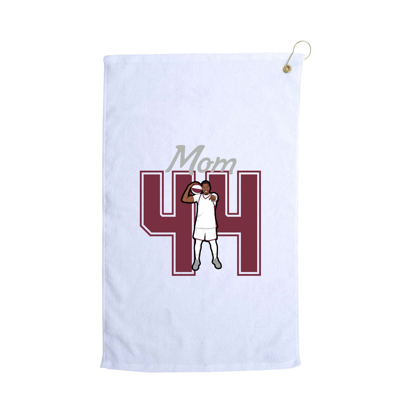 Golf Towel — Mothers Day Shirsey in White