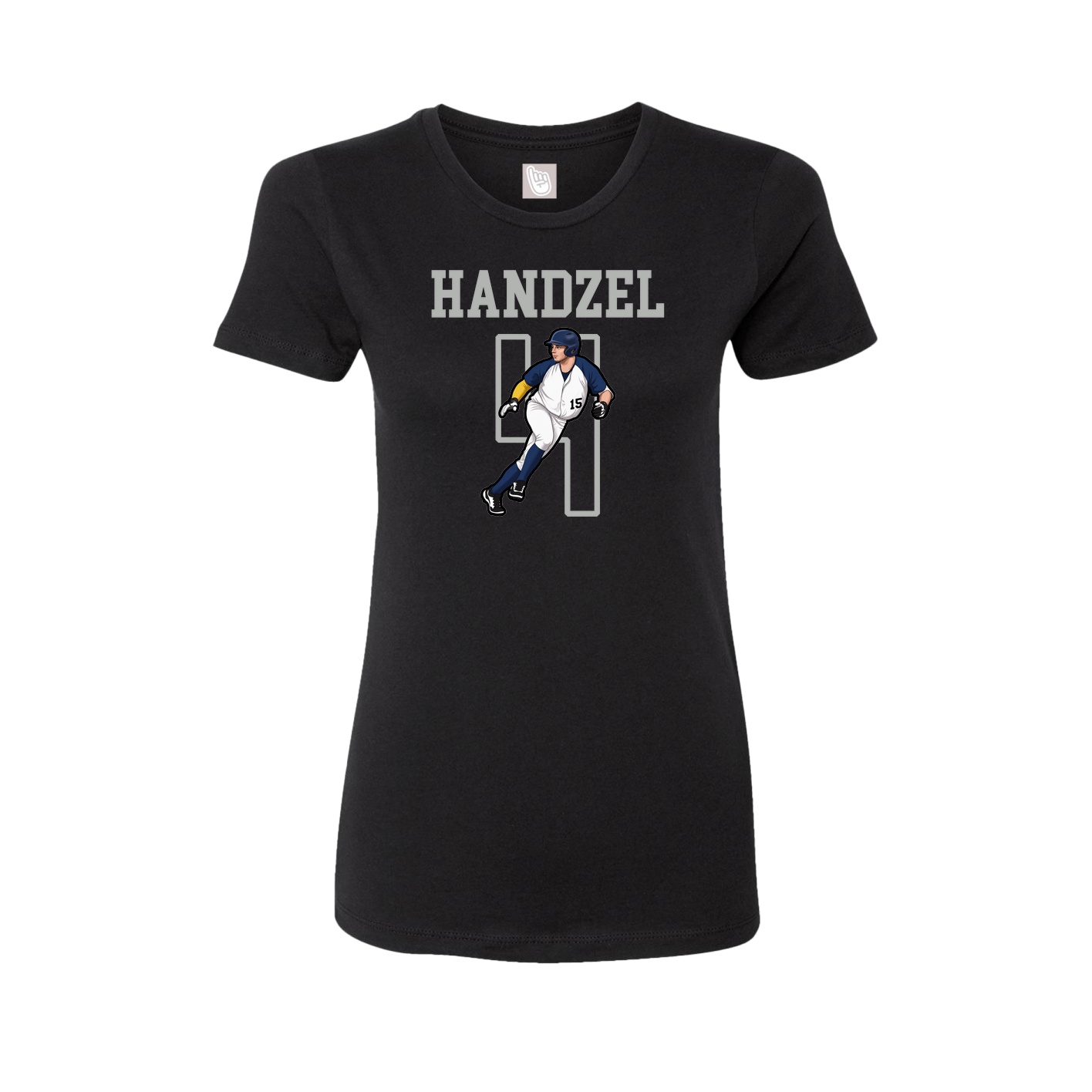 Fitted Women's Tee — Shirsey in Black