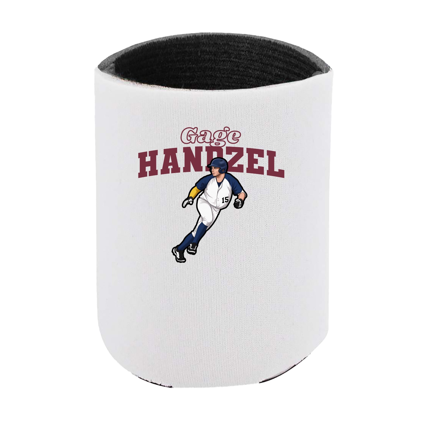 Can Holder — Name Arch in White