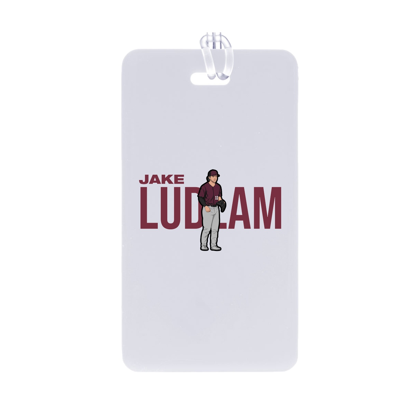 Bag Tag — Player Name in Classic