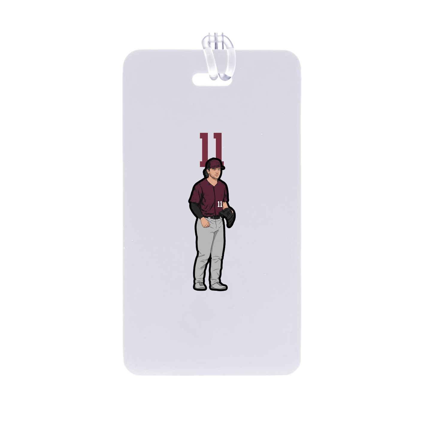 Bag Tag — Number Top in Classic