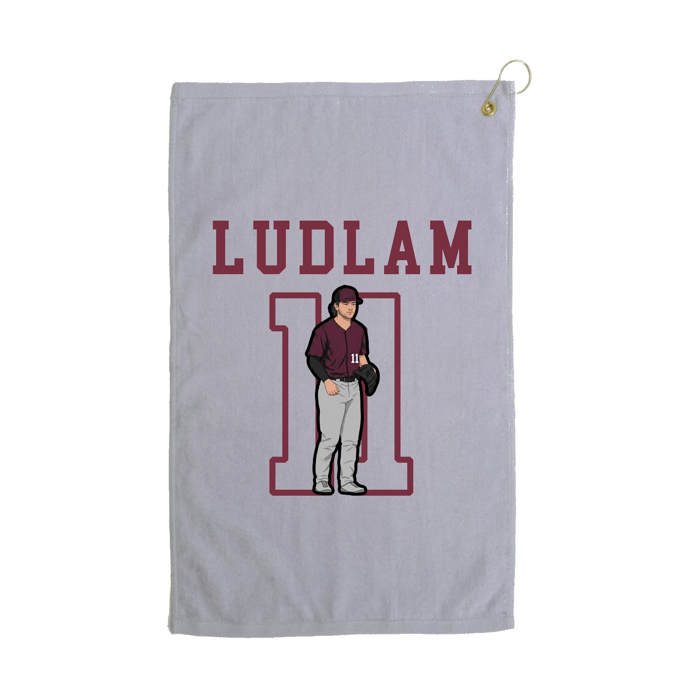 Golf Towel — Shirsey in Grey