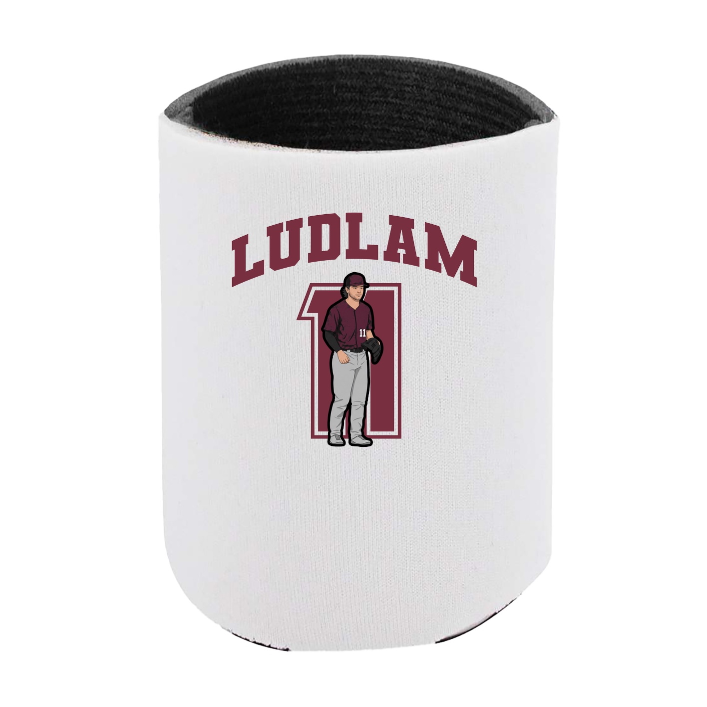 Can Holder — Number in White
