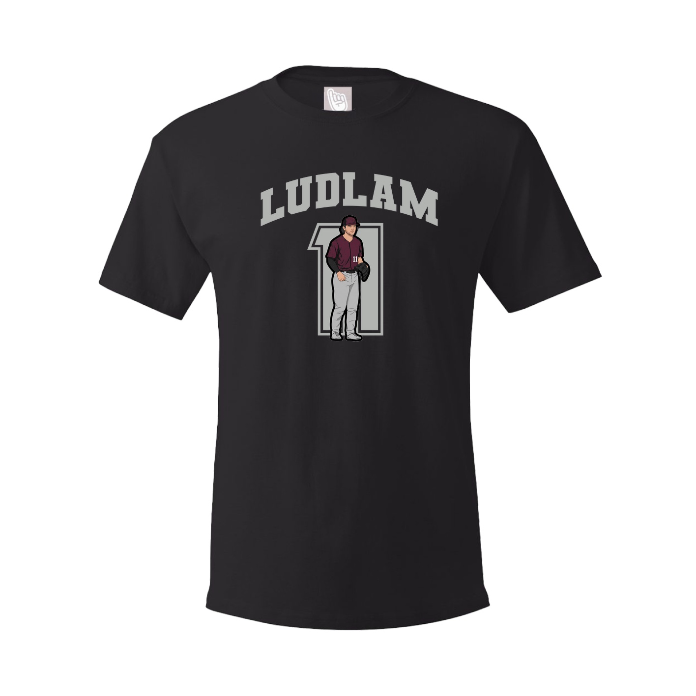 Tee — Number in Black