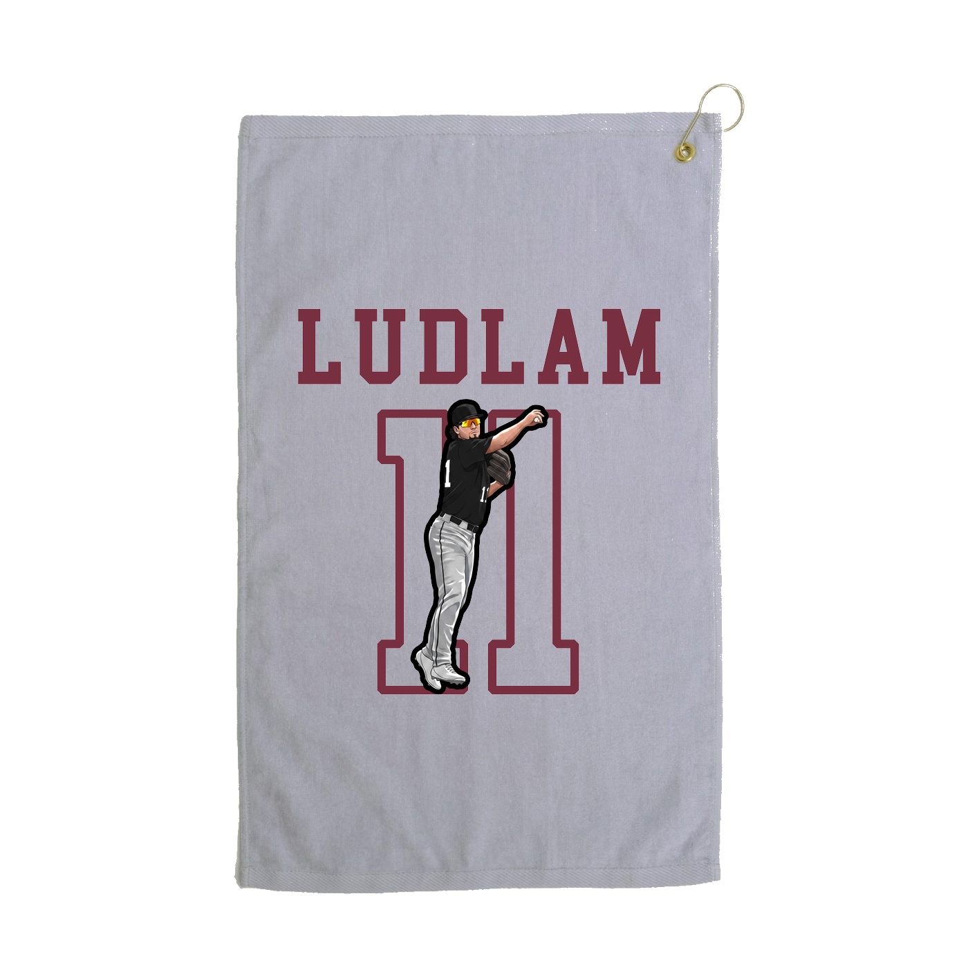 Golf Towel — Shirsey in Grey