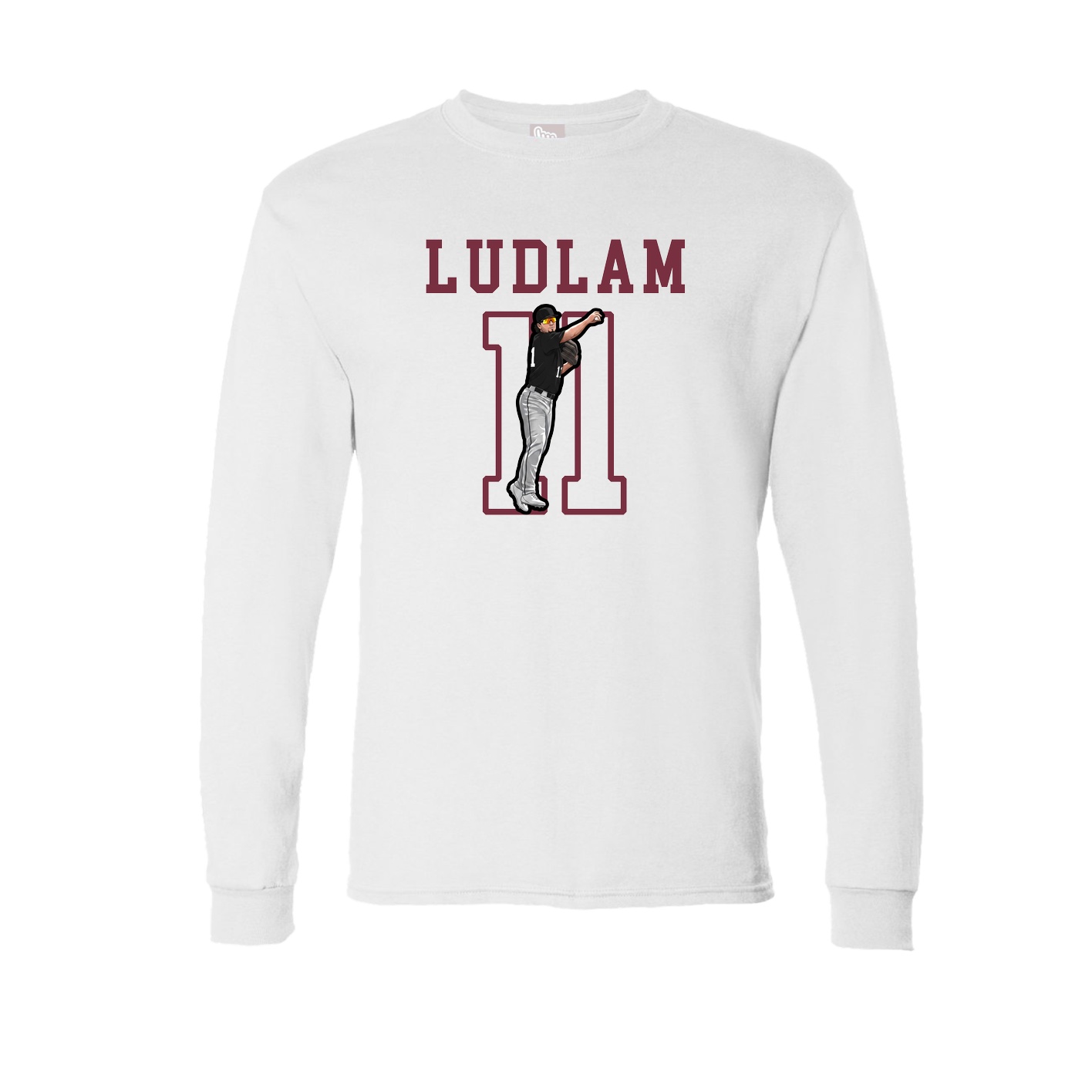Long Sleeve Tee — Shirsey in White