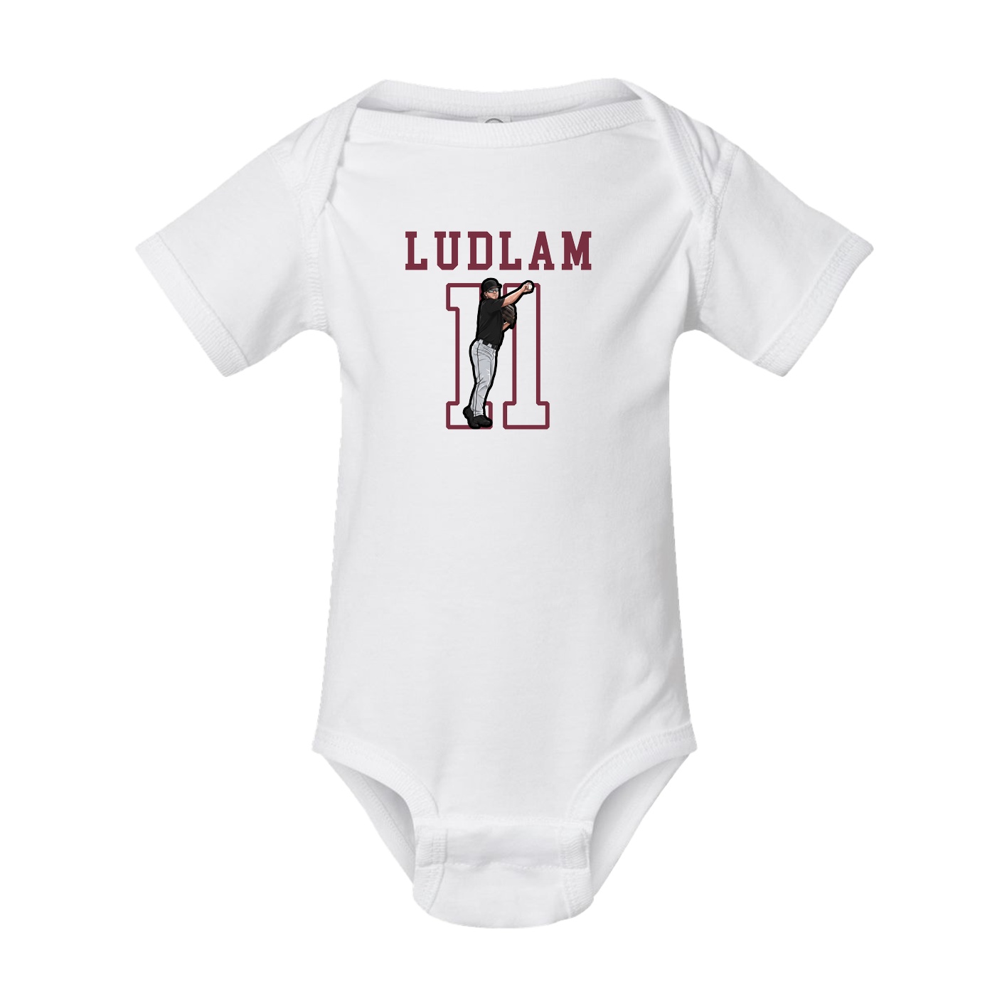 Baby Onesie — Shirsey in White