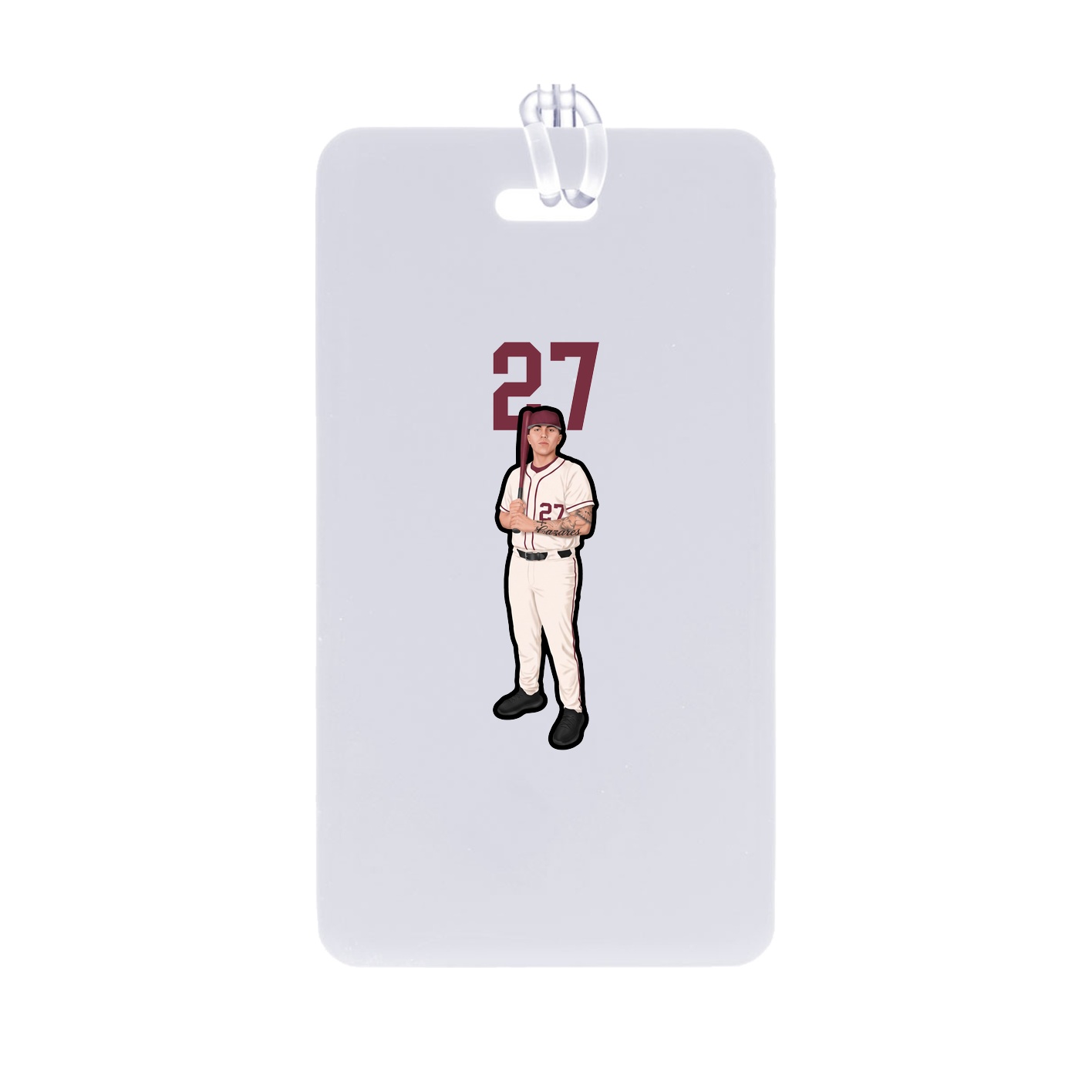 Bag Tag — Number Top in Classic