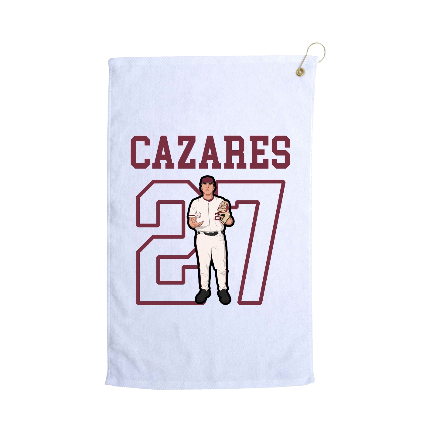 Golf Towel — Shirsey in White