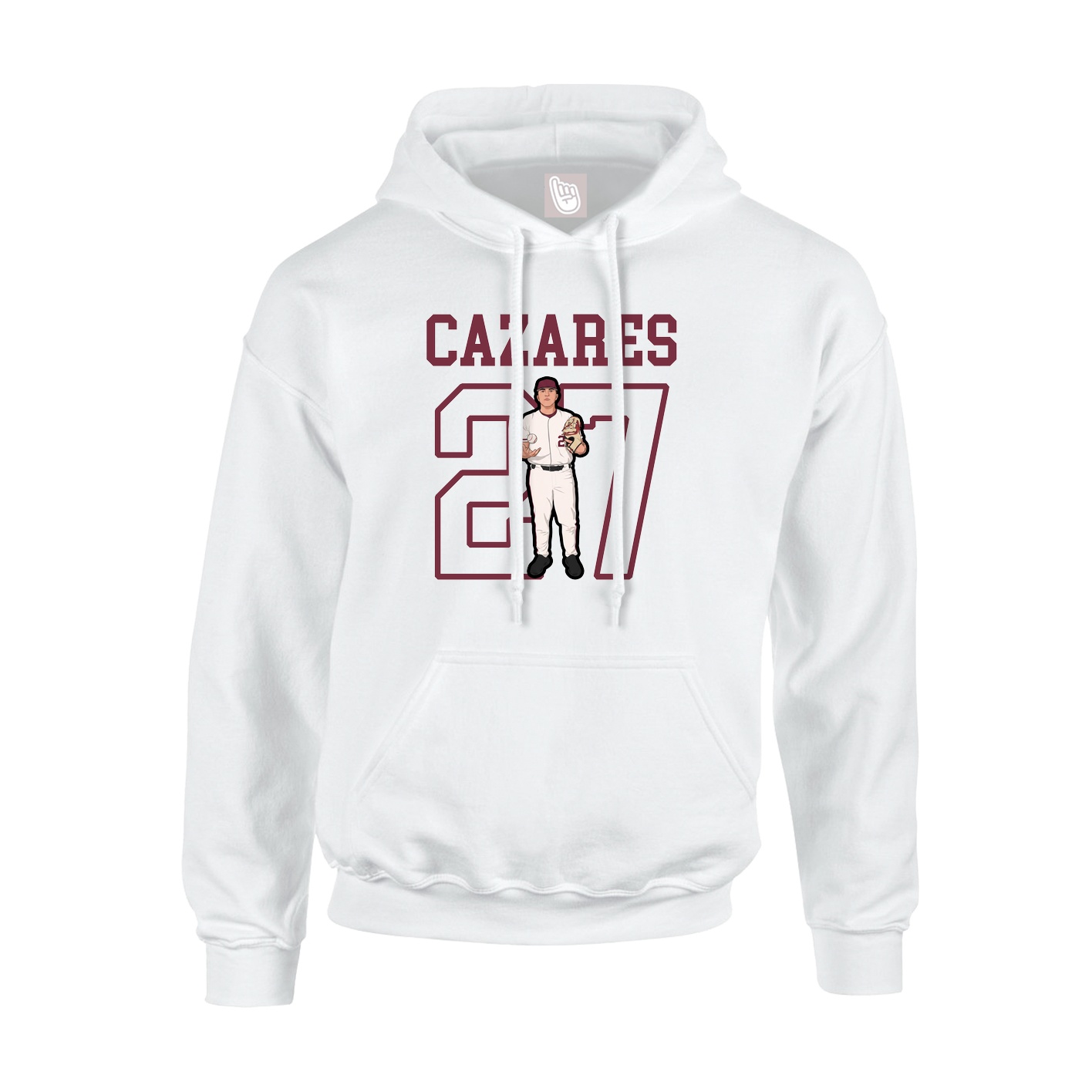 Youth Hoodie — Shirsey in White
