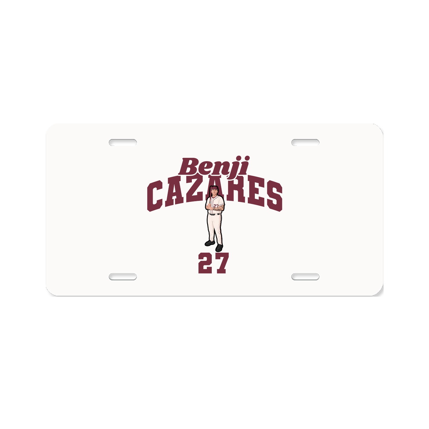 License Plate — Signature Arch in Classic