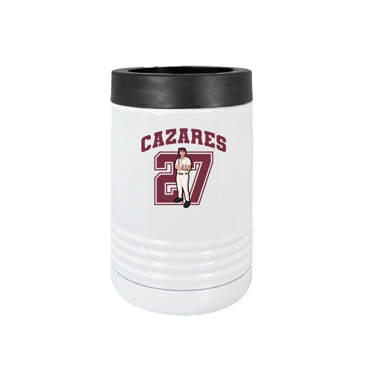 Beverage Holder — Number in White