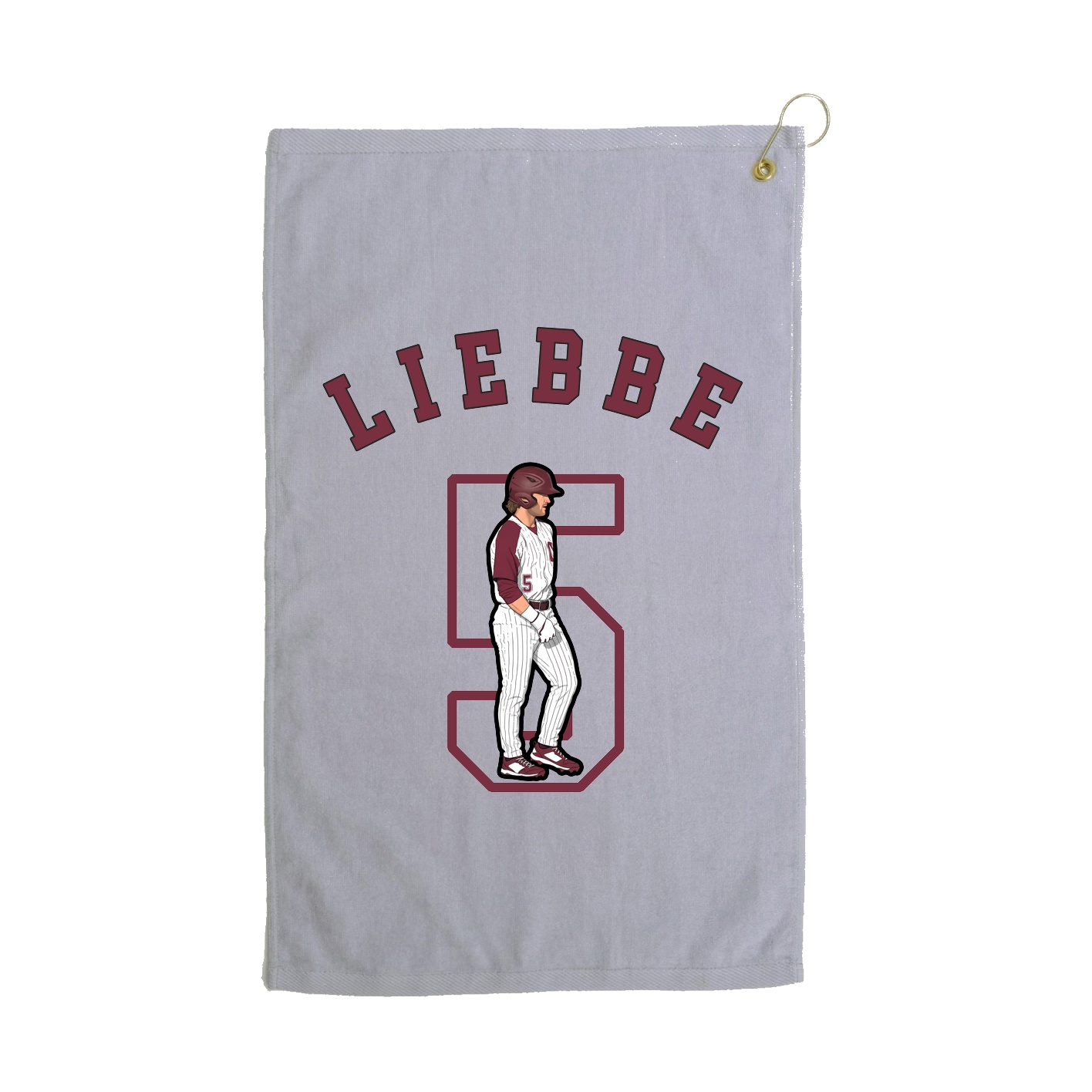 Golf Towel — Shirsey Arch in Grey