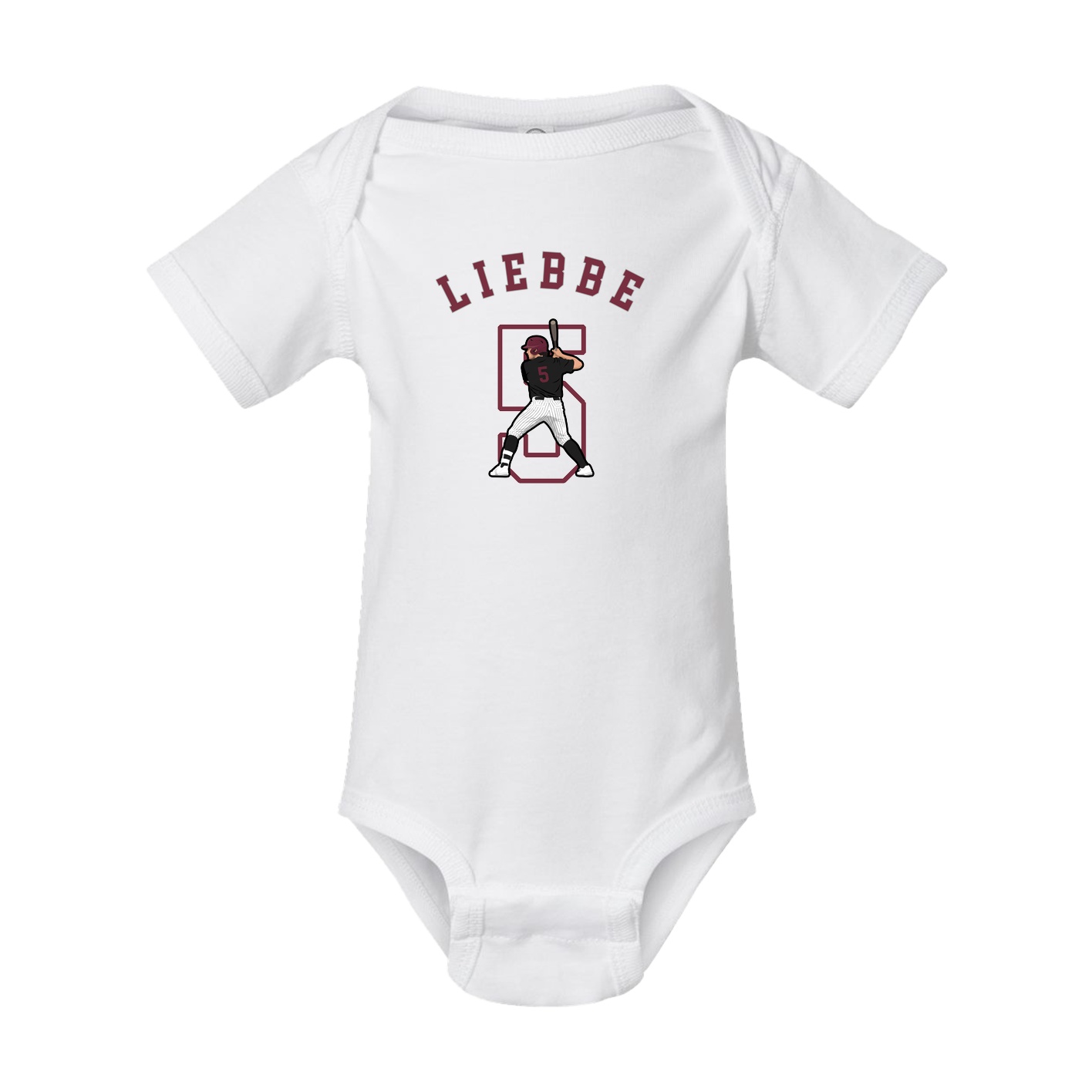 Baby Onesie — Shirsey Arch in White
