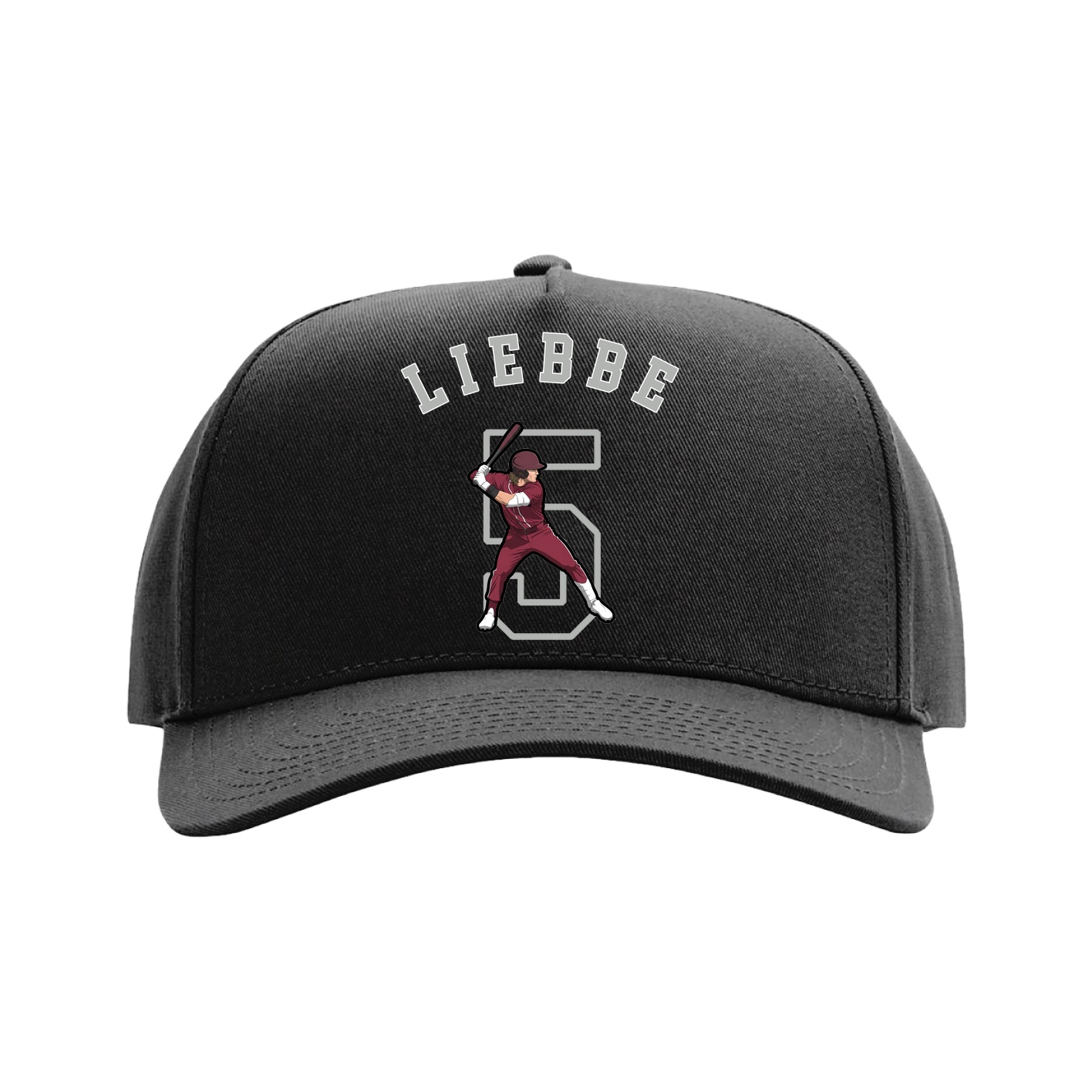 Full Fabric Five-Panel Champ Cap