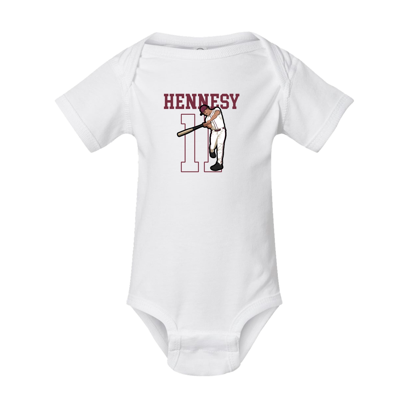 Baby Onesie — Shirsey in White