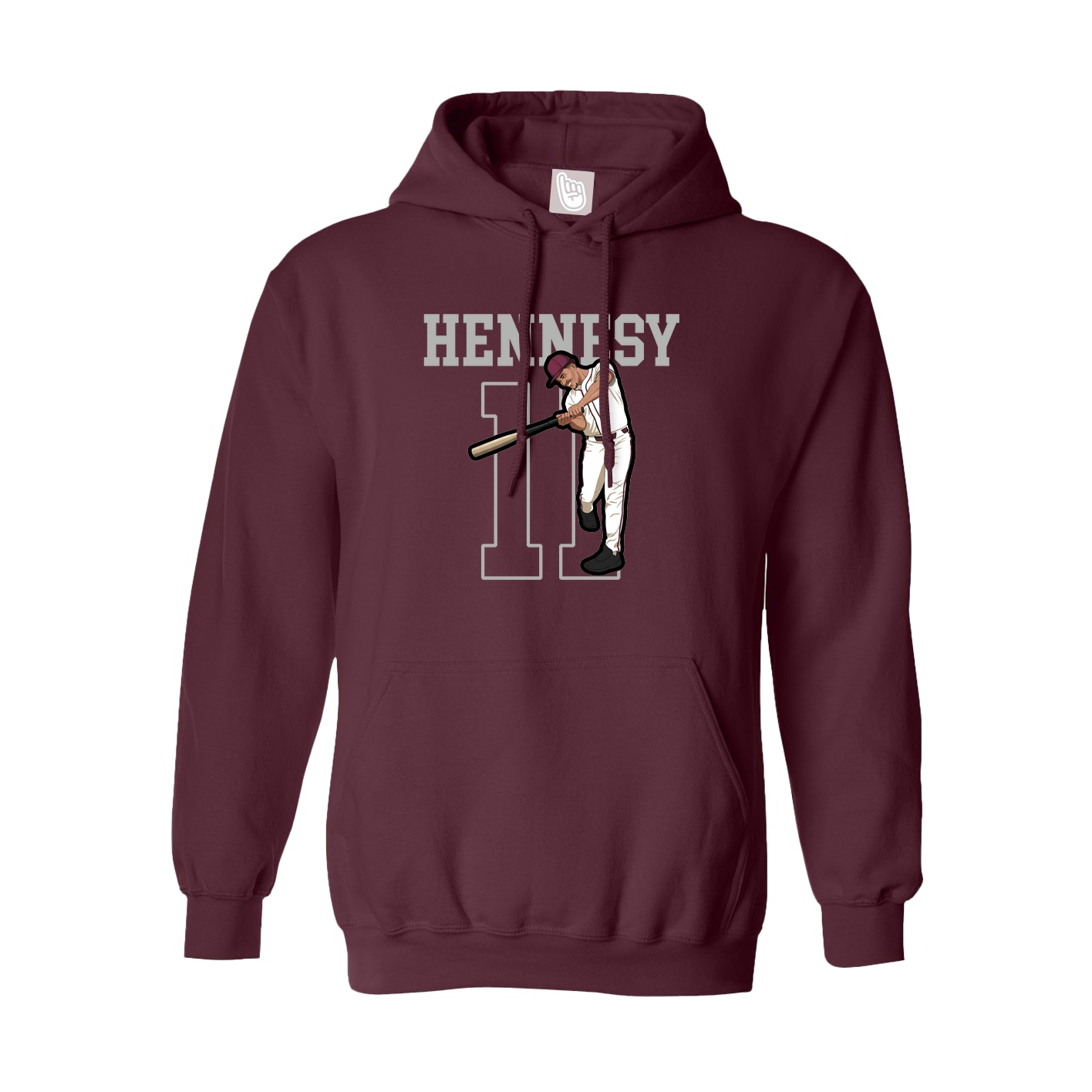 Youth Hoodie — Shirsey in Maroon