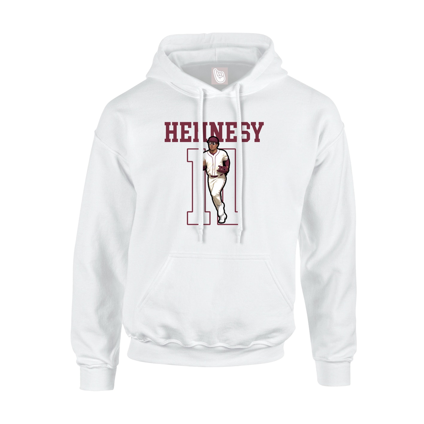 Youth Hoodie — Shirsey in White