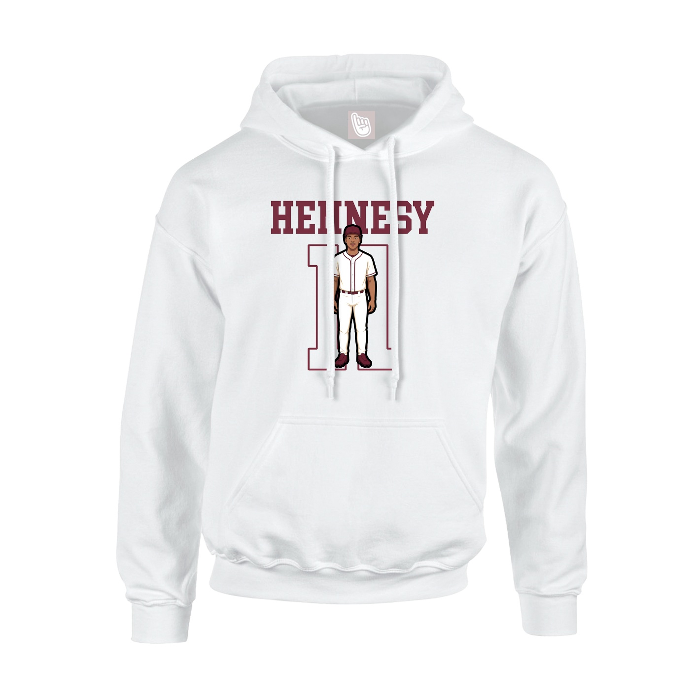 Youth Hoodie — Shirsey in White