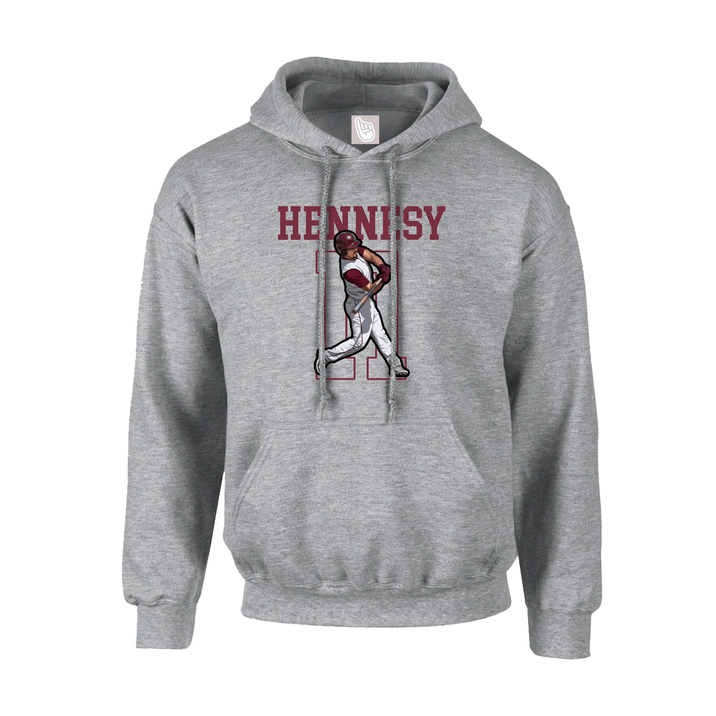 Hoodie — Shirsey in Grey