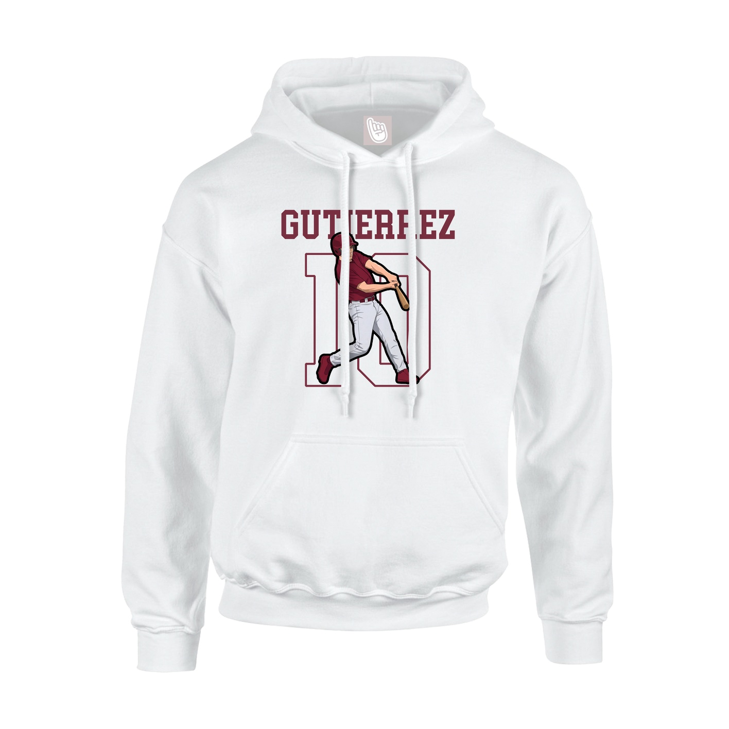 Youth Hoodie — Shirsey in White