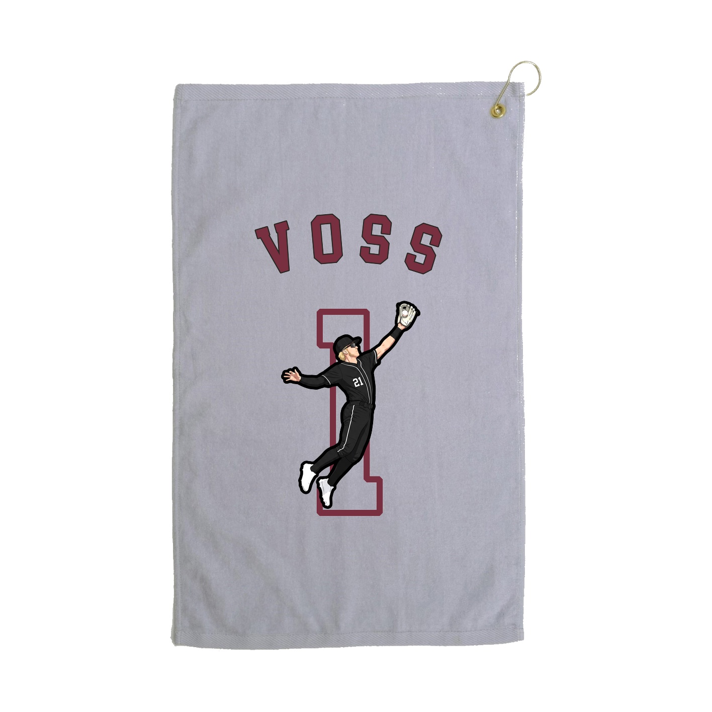 Golf Towel — Shirsey Arch in Grey
