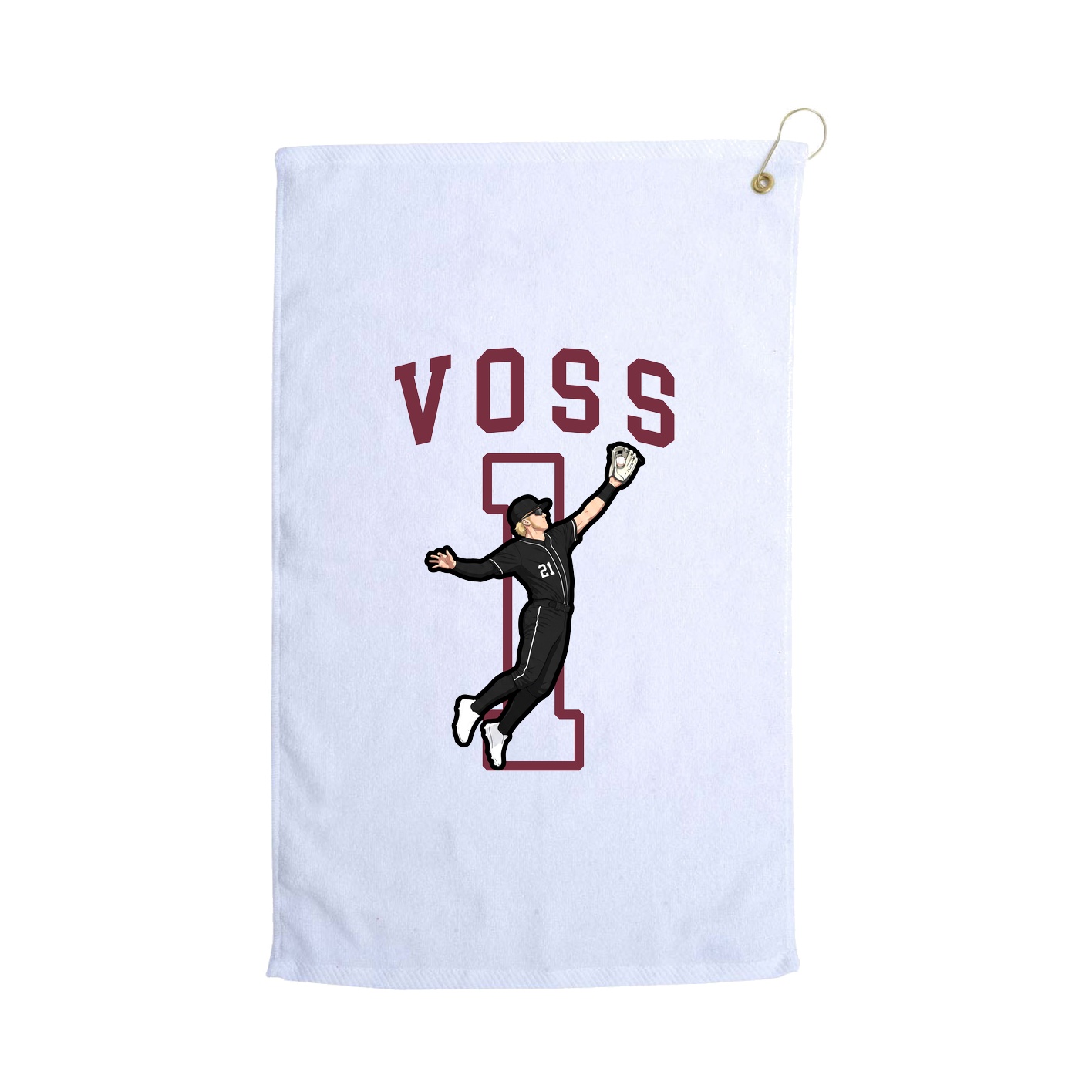 Golf Towel — Shirsey in White