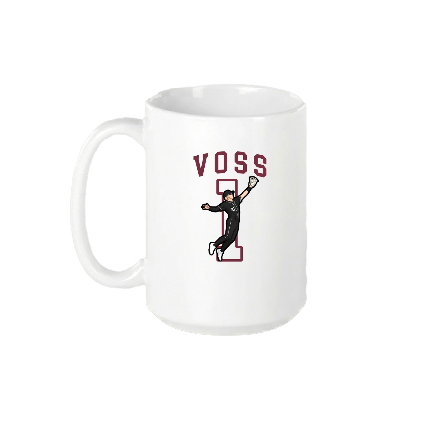 15oz Coffee Mug — Shirsey in White