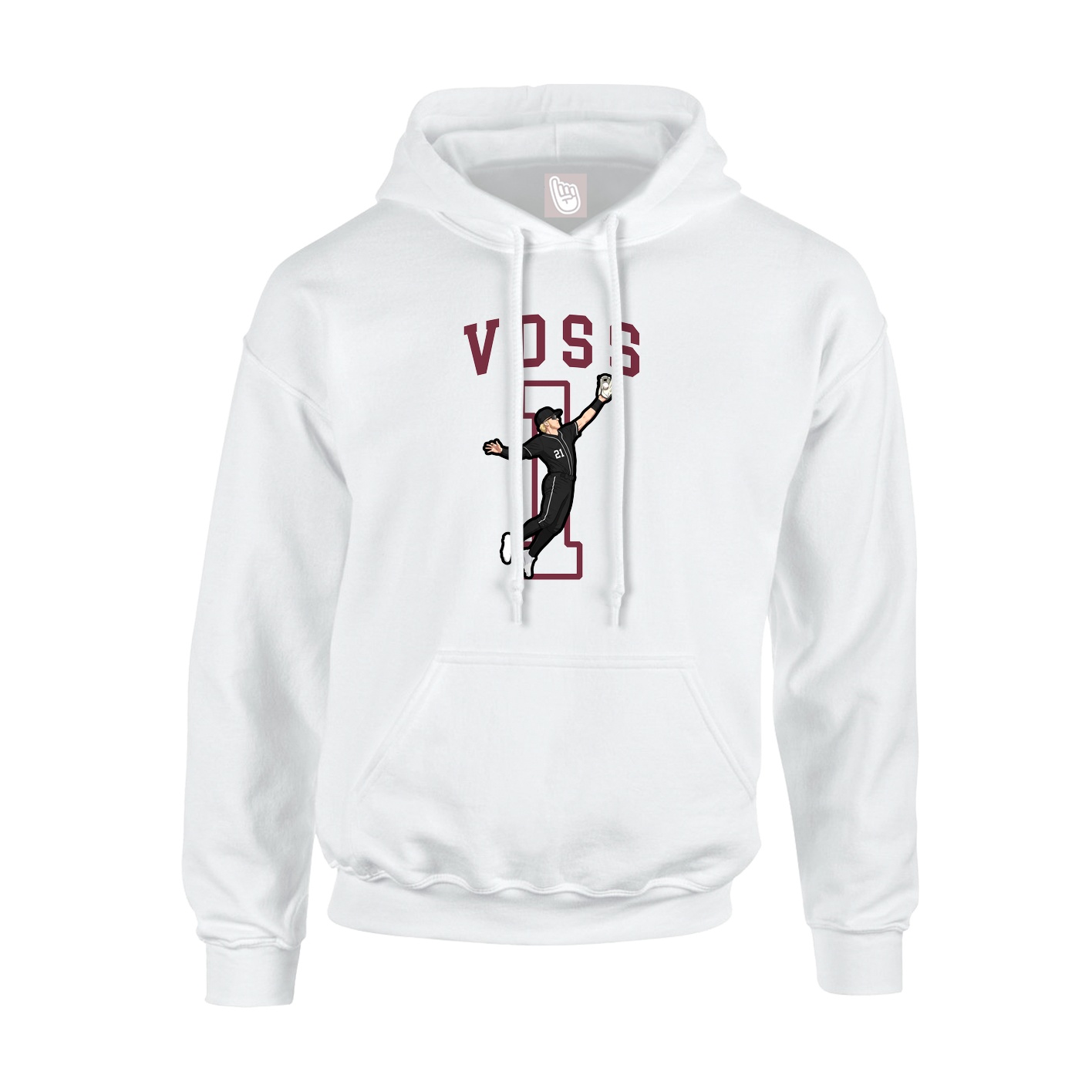 Youth Hoodie — Shirsey in White