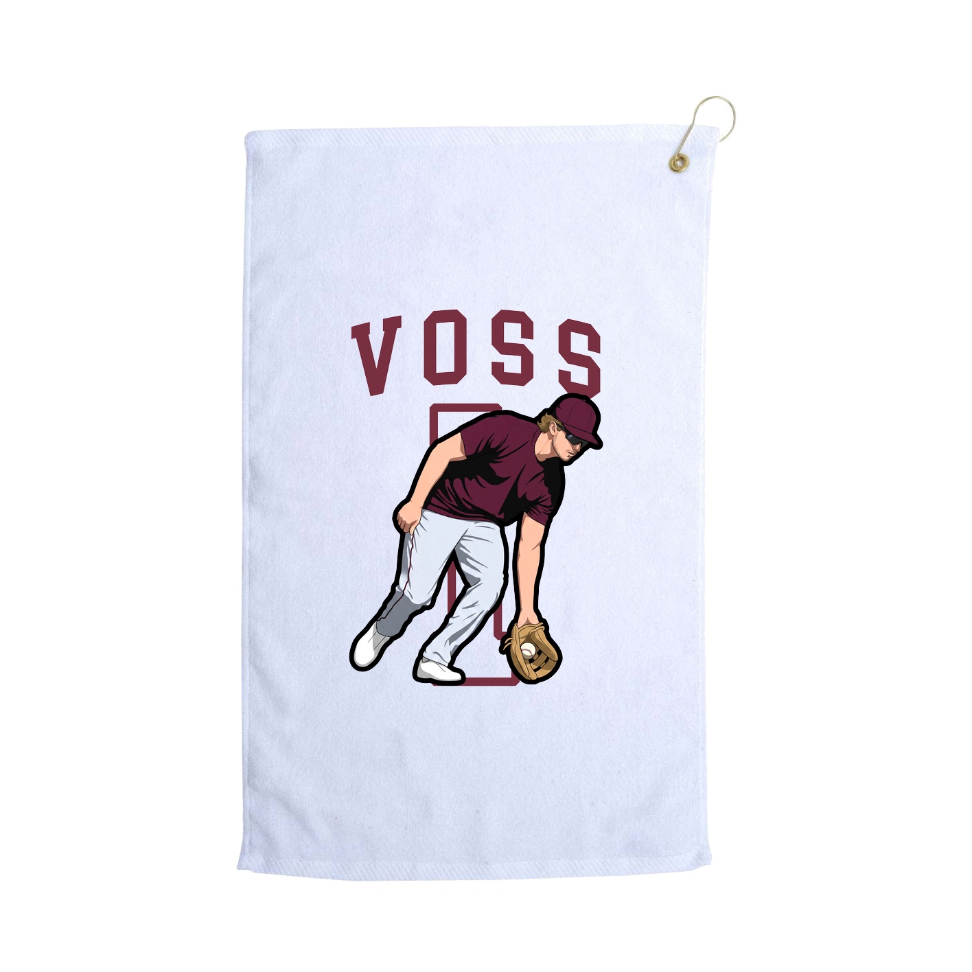 Golf Towel — Shirsey in White