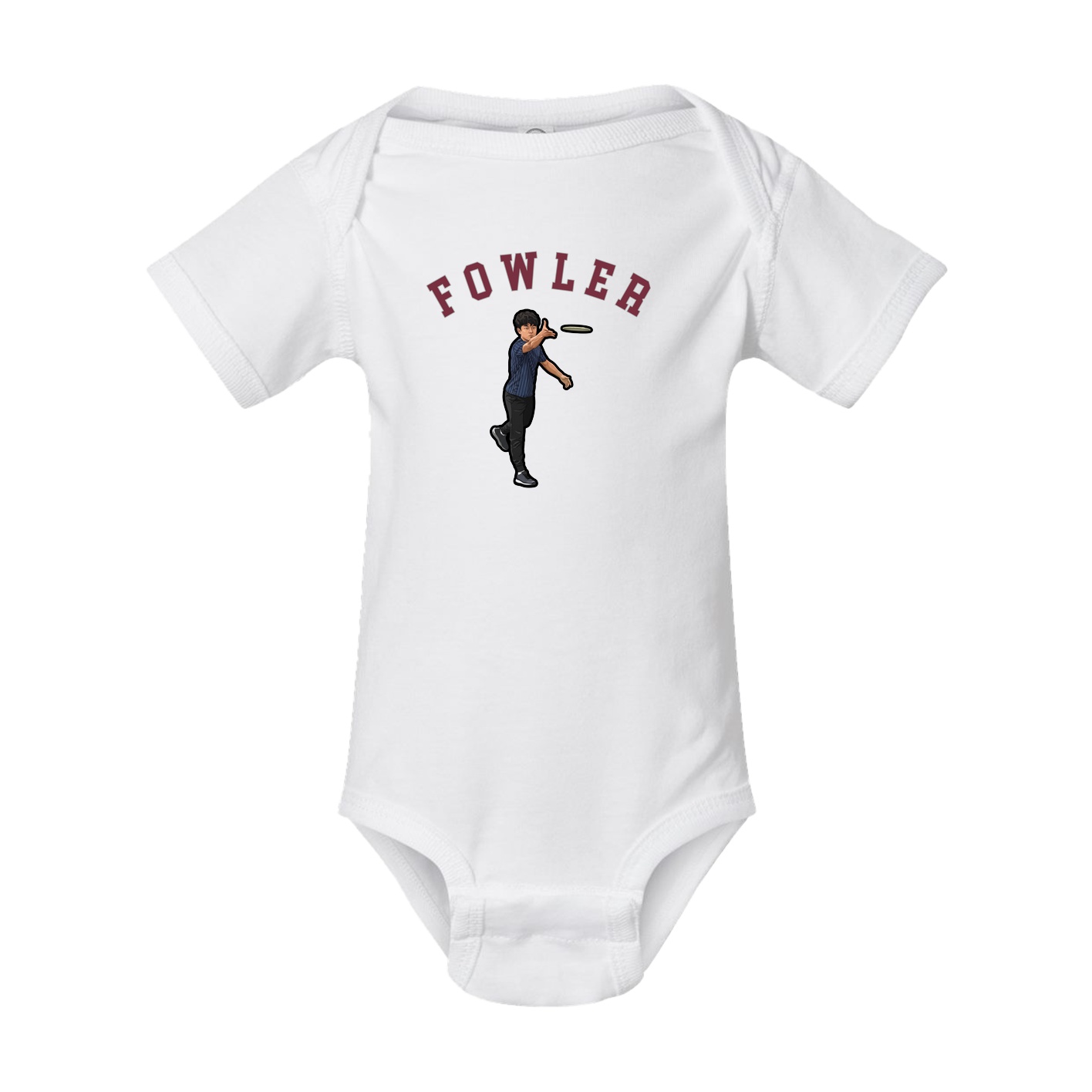 Baby Onesie — Shirsey Arch in White