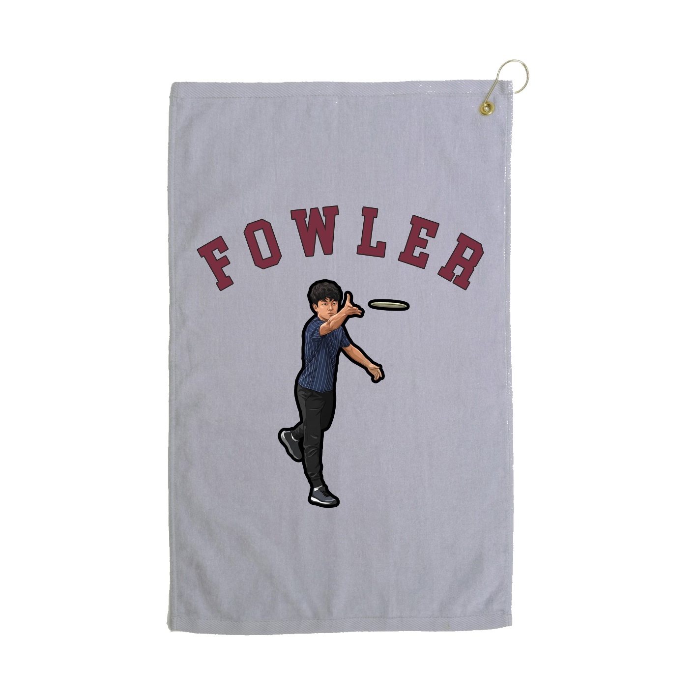 Golf Towel — Shirsey Arch in Grey