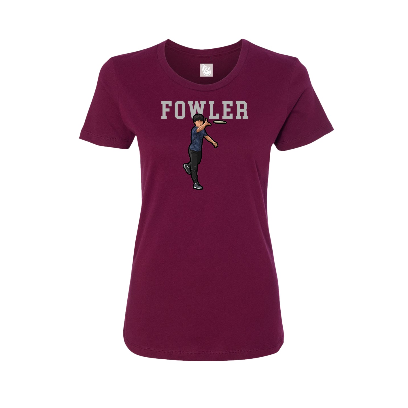Womens Tee — Shirsey in Maroon