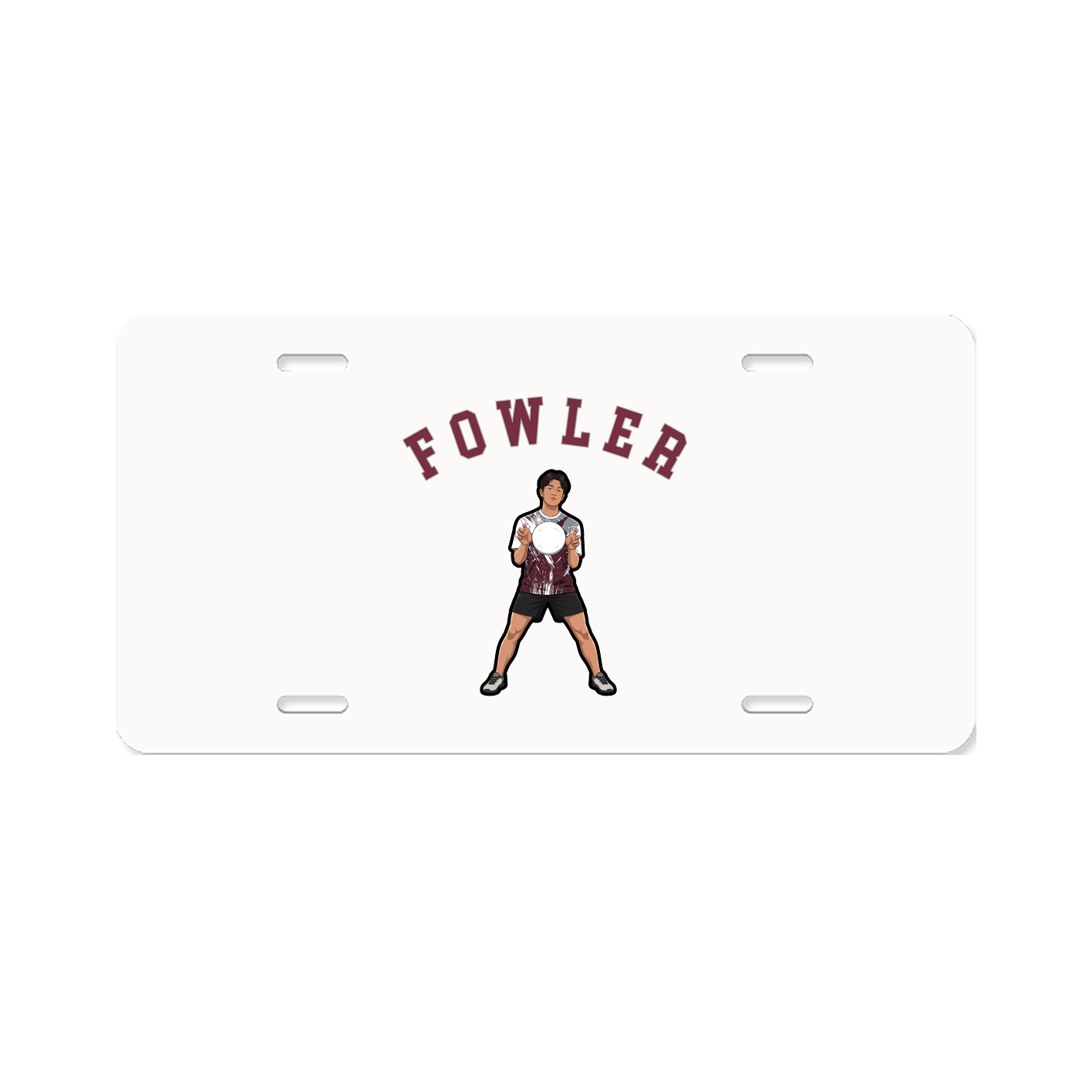License Plate — Shirsey Arch in Classic