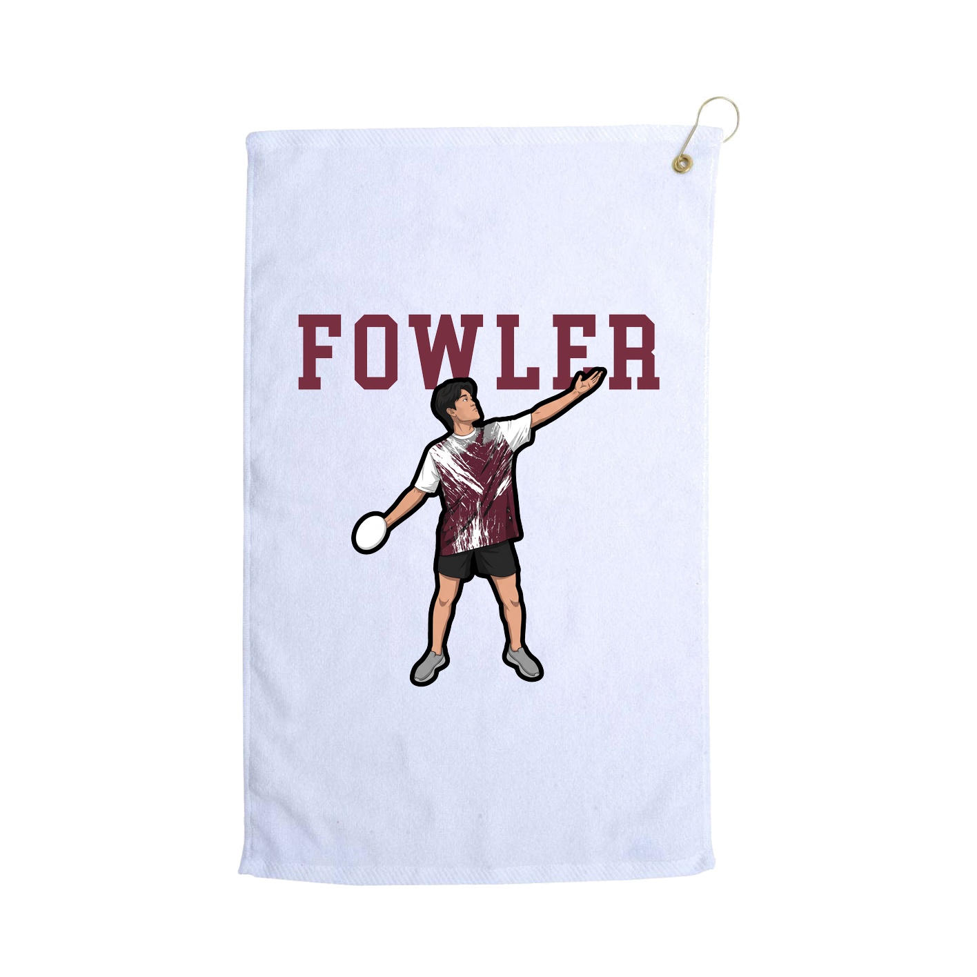 Golf Towel — Shirsey in White