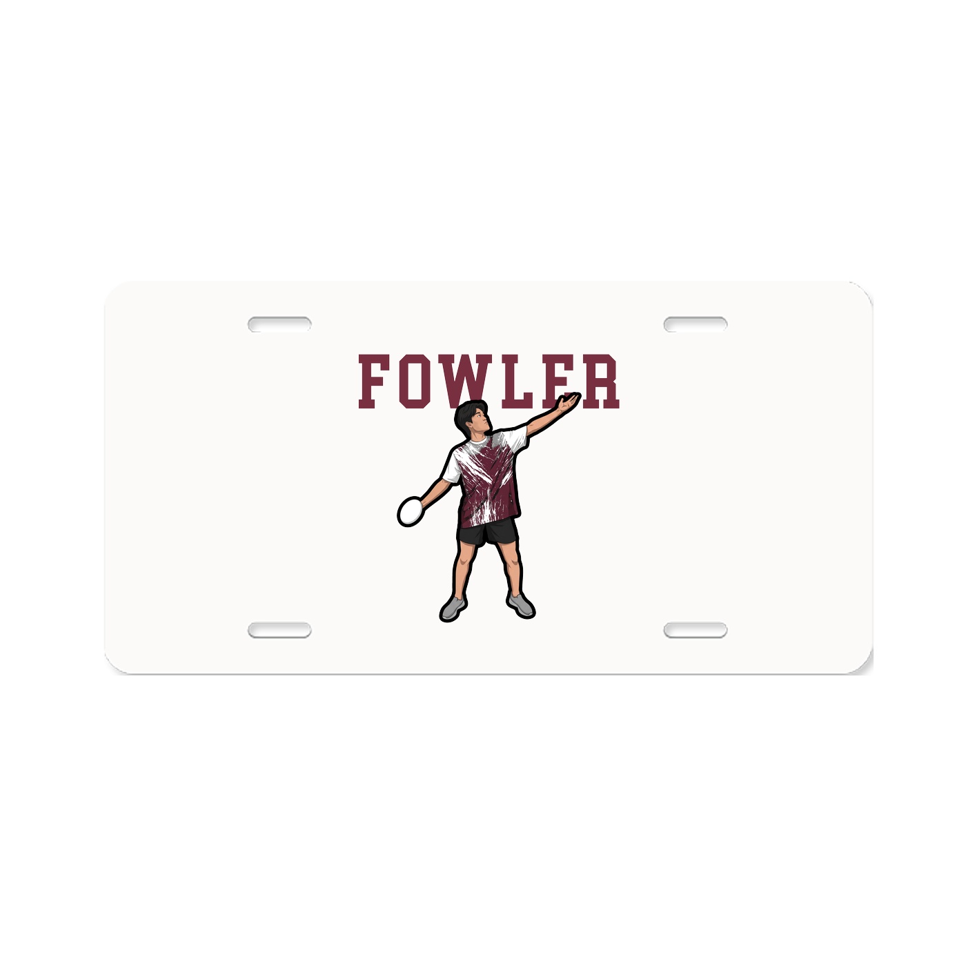 License Plate — Shirsey in Classic