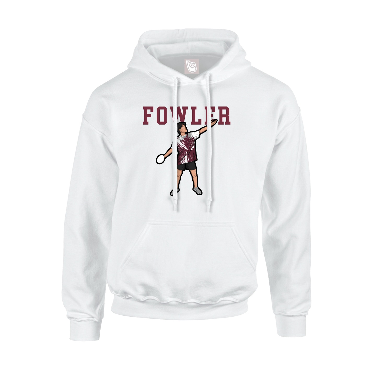 Youth Hoodie — Shirsey in White