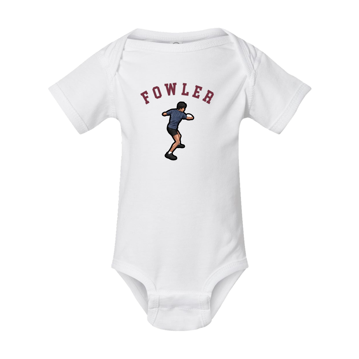 Baby Onesie — Shirsey Arch in White