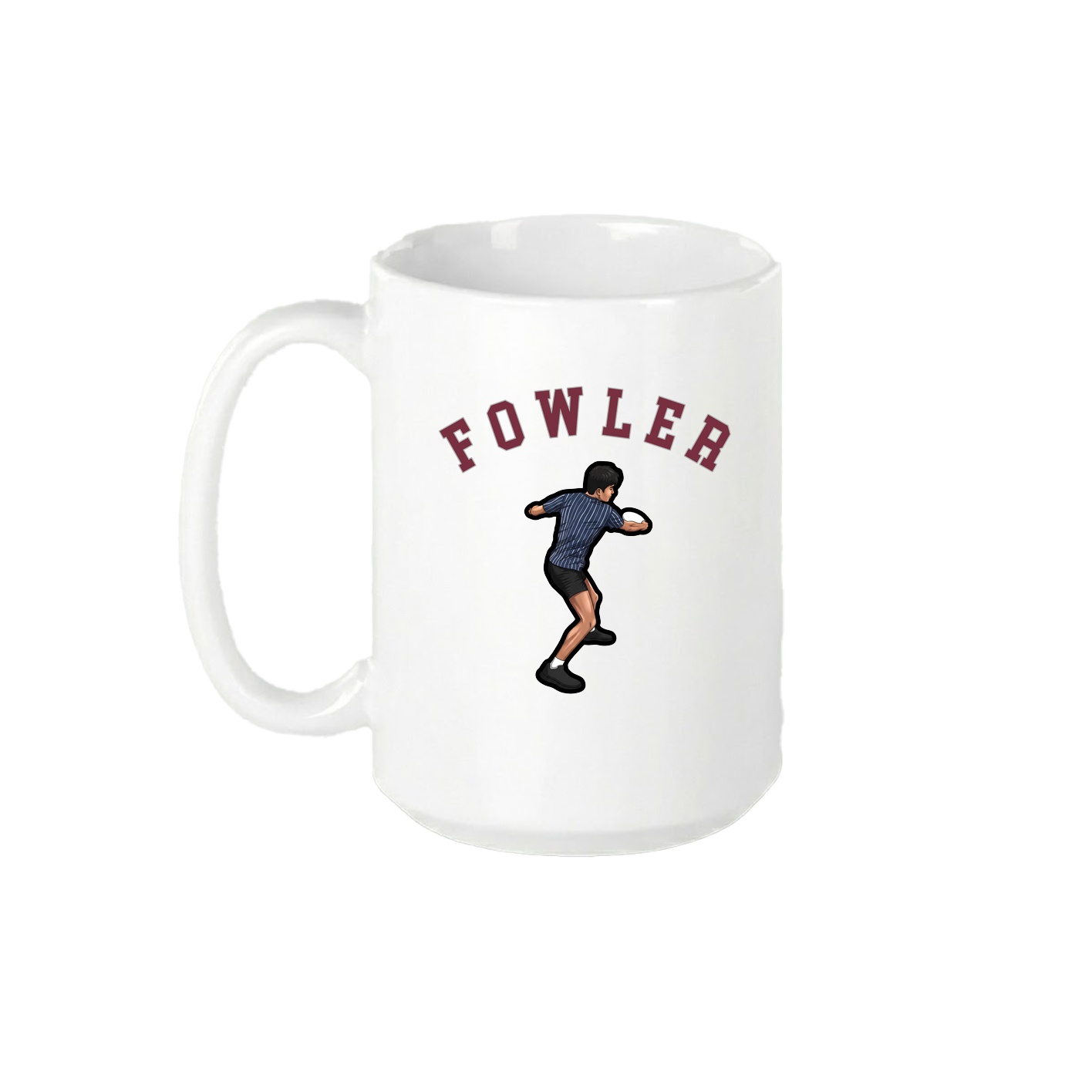 15oz Coffee Mug — Shirsey Arch in White