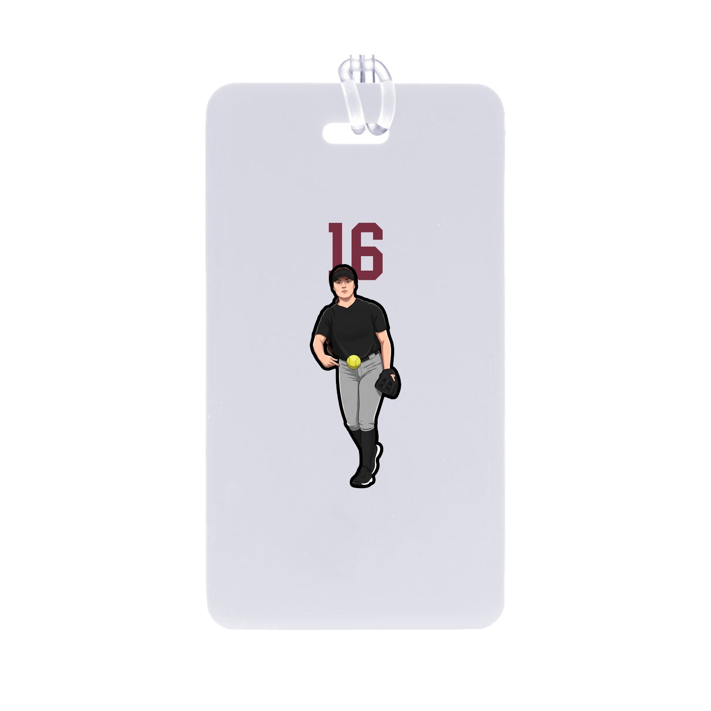Bag Tag — Number Top in Classic
